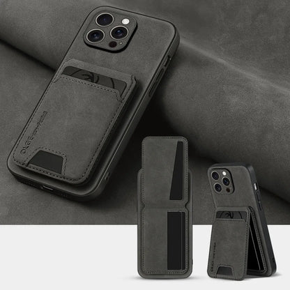 Business Fashion Anti-Fall TPU Material for 16Pro Max Case with Card Bag & Phone Grip 5 Colors Fy Brand