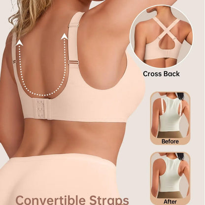 Wireless Bra Plus Size Women Sujetadores S-3XL BH Brasier Para Mujer Ladies Anti-sagging Gather  Seamless Push up Jelly Bra