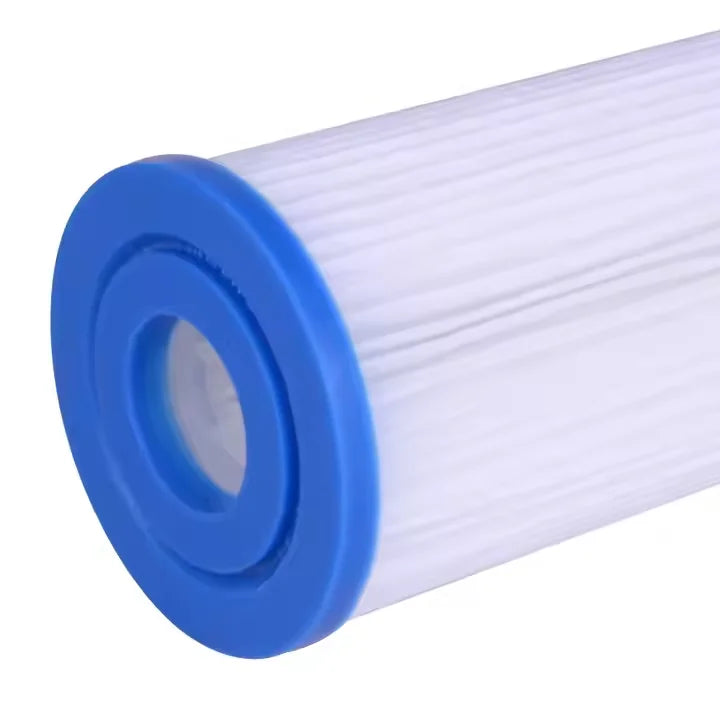 10*2.5'' Folded Filter Element Air Inflatable Tub Filter Cartridge Water Chiller Filter for Ice Bathtub Bathroom Accessories