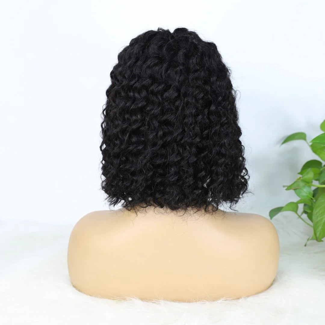 Short Bob Transparent Lace Human Hair Wig 8-16inch  Brazilian Human Hair  Wigs for Black Women