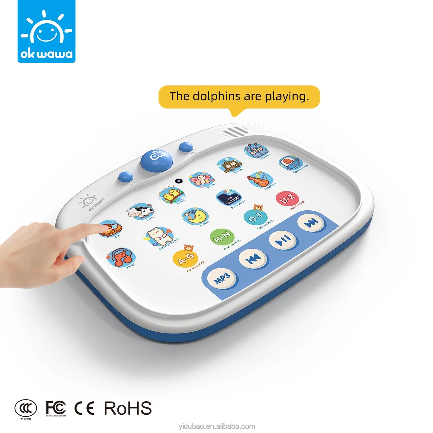 Hotsale Product Kids Early Learning Laptop Activities Sight Words Story Music Machine Children Educational Cognitive