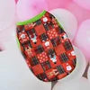 Luxury Christmas Cat Vest for Dogs Halloween Pet Jersey Winter Clothes Accessory in Cotton Material