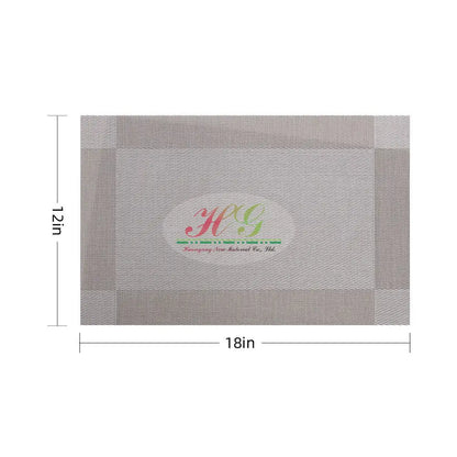 HuanGang Factory Manufacture  Strip Placemat Kitchen Necessary Beautiful Pattern
