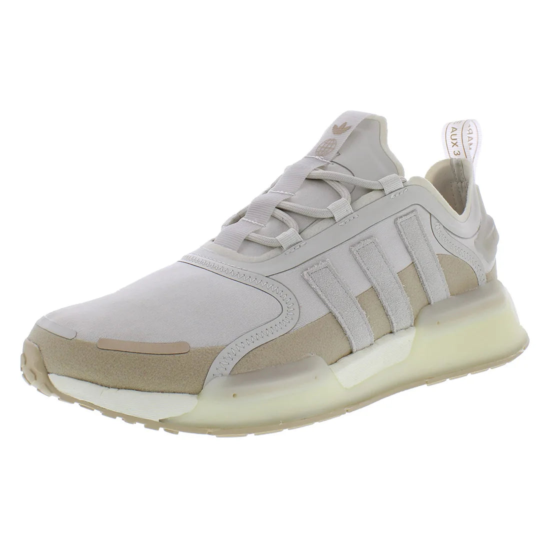 For NMD_V3 Men's Running Shoes Beige/Brown | Vietnam Origin | Model HQ8601 | 100% Authentic