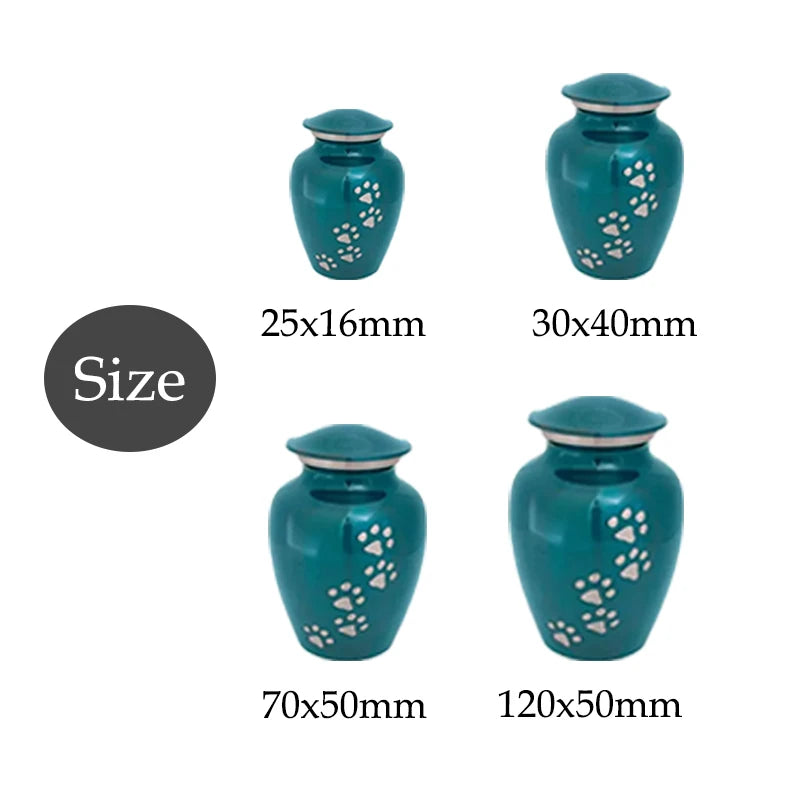 Eternal Harmony Large Pet Urns for Dogs with Secure Seal, Velvet Bag & Anti-Slip Felt Bottom, Animal Urn for Dog Ashes Cat Ashes