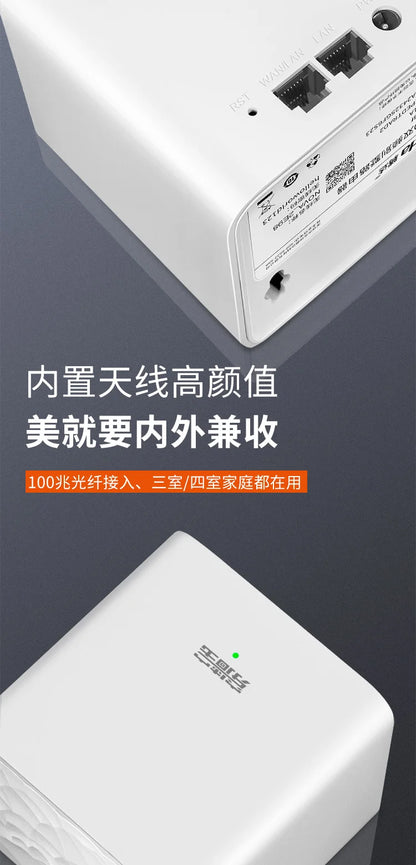 Tenda Nova Mesh WiFi System (MW3)-Up to 3500 sq.ft. Whole Home Coverage WiFi Router and Extender Replacement AC1200 Mesh Router