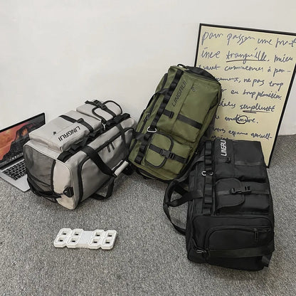 Women Yoga Sports Handbags Travel Fitness Training Shoulder Crossbody Bags Shoes Storage Pocket Luggage Handbag Dry Wet Gym Bag