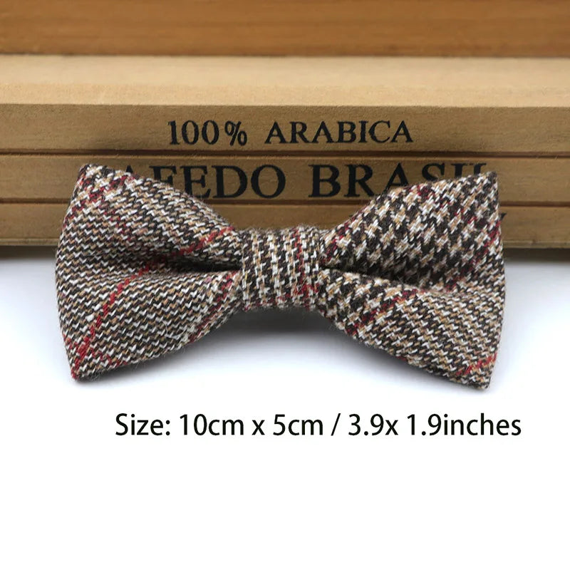 Children Wool Bow Tie Baby Boys Butterfly Skinny Bowtie Single Layer Child Bowties Gravatas Borboleta Collar Kids Ties