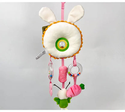 Baby Rotating Bead Wind Chime Cartoon Animal Bell Lathe with EN71, CPC, GG6675 Certification M044