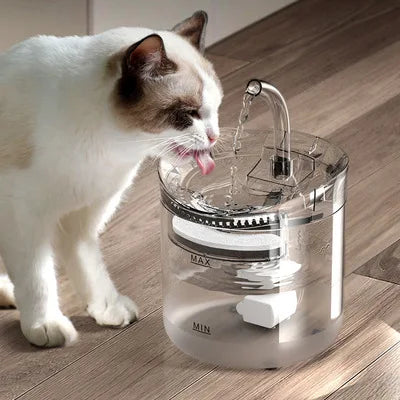 2L Modern Solid Design Super Quiet USB Charging Dog Cat Water Dispenser Electric Cyclic Automatic Pet Water Fountain