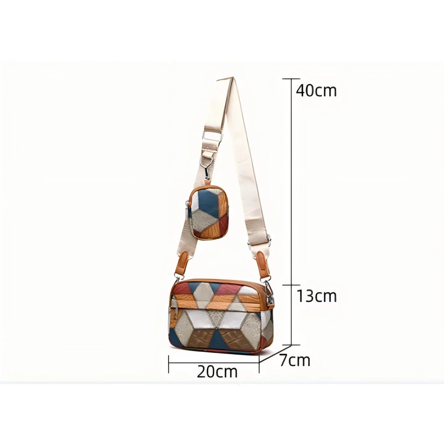 Factory Wholesale Ladies Geometric Patterns Fashionable Girls Bags Single-shoulder Bags for Women