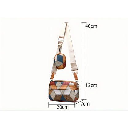 Factory Wholesale Ladies Geometric Patterns Fashionable Girls Bags Single-shoulder Bags for Women