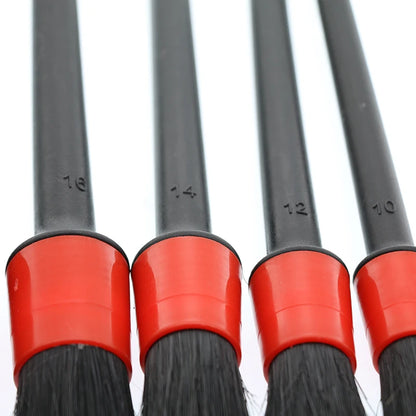 High Quality 5pcs Plastic Car Detailing Brush Kit Wholesale Set for Car Cleaning Air Conditioner Outlet Premium Car Wash Brushes