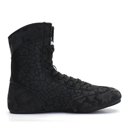 Professional Sports Active Boxing Shoes for Men-Winter/Spring/Summer Use Fitness Bodybuilding Gym