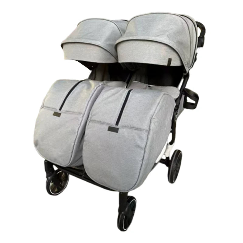 Twin Double Seat Hot Mom Foldable Stroller for Children ,for 2 Kids 3 in 1