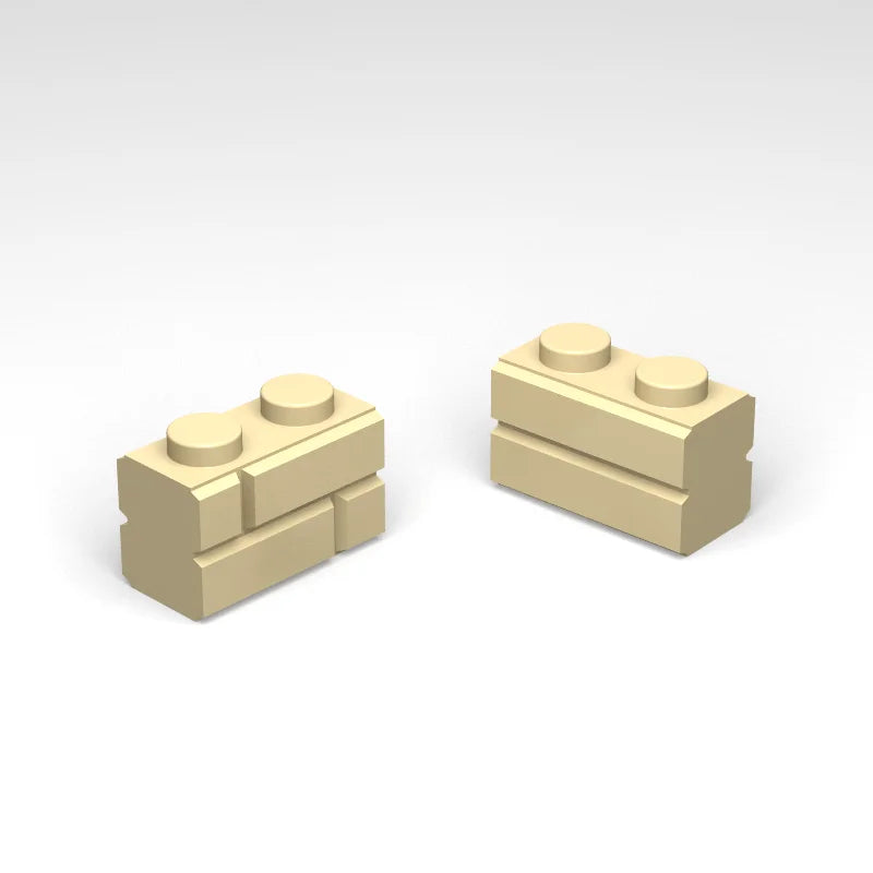 Masonry Profile Bricks Set Plastic ABS Building Blocks Construction Toy for Wall Building Diverse Bulk Toy Kit Compatible Major