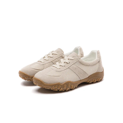 Thick-Soled German Training Women 2026 Autumn Versatile Sports Shoes Fashionable Soft-Soled Breathable Mesh Forrest Gump Shoes