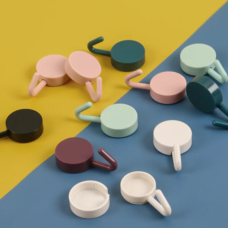 Hot Selling Magic Heavy Duty Plastic Adhesive Wall Hook Strong No Trace and No Hole Hook Modern Design Wholesale