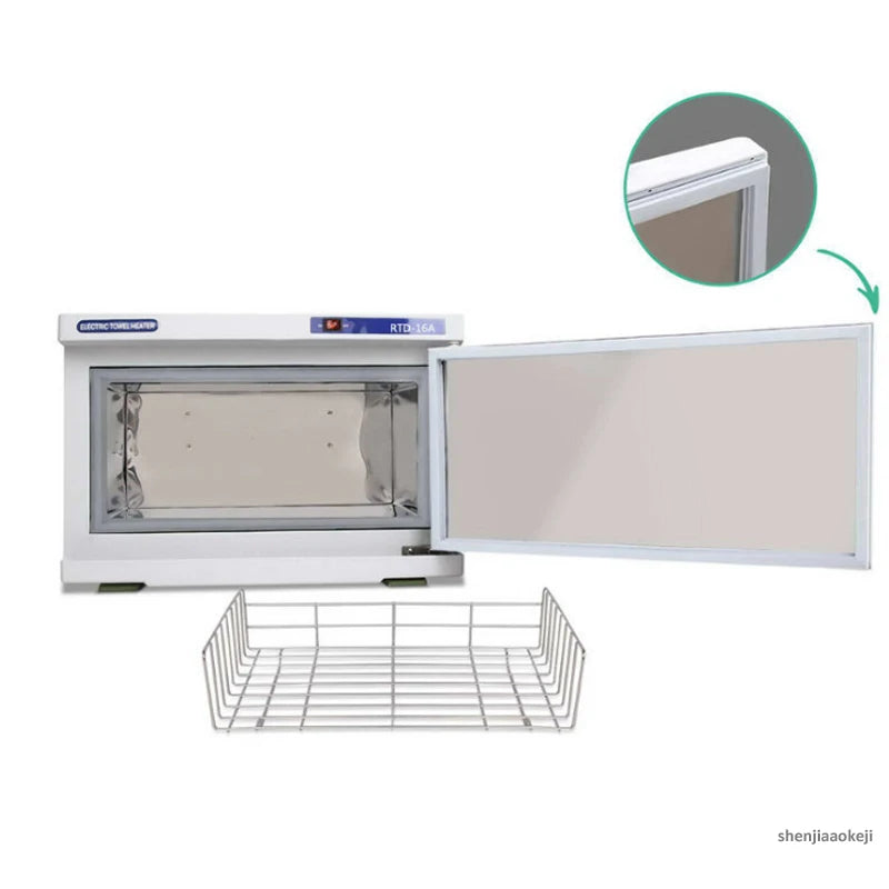 16L towel sterilizer 2 In 1 Towel Warmer sterilization Cabinet for Facial Salon Spa Towel Machine Hot Towel Cabinet  110v/220v