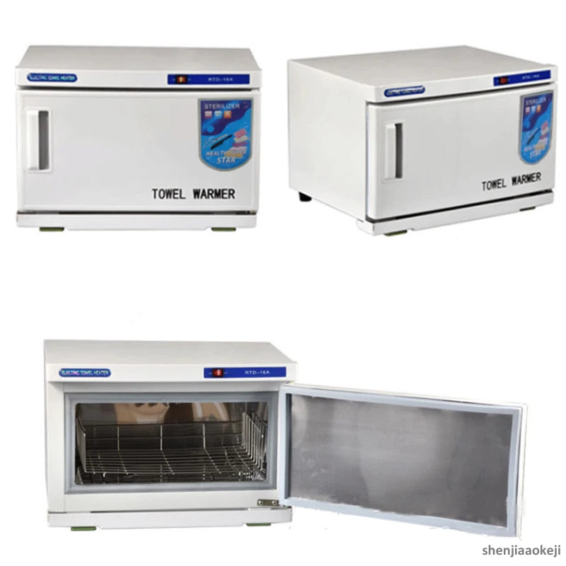 16L towel sterilizer 2 In 1 Towel Warmer sterilization Cabinet for Facial Salon Spa Towel Machine Hot Towel Cabinet  110v/220v