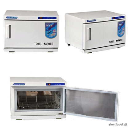 16L towel sterilizer 2 In 1 Towel Warmer sterilization Cabinet for Facial Salon Spa Towel Machine Hot Towel Cabinet  110v/220v