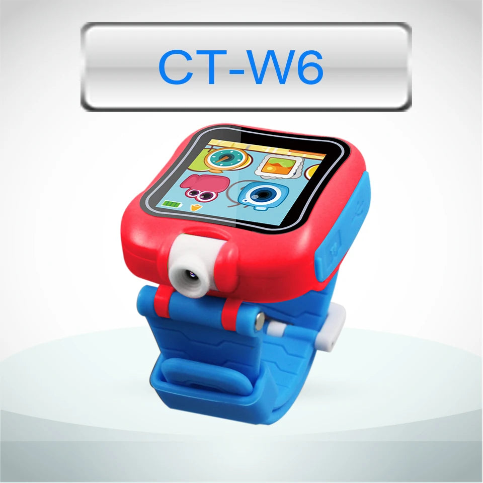 Smartwatch Kids Selfie Cam HD 90 Degree, Take Photos and Videos, 2.0USB Port, Built-in Educational Games