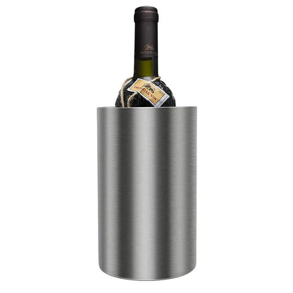 UPORS Stainless Steel Wine Cooler Bucket - Double Wall Ice Bucket for Wine Champagne Beer | Home Bar