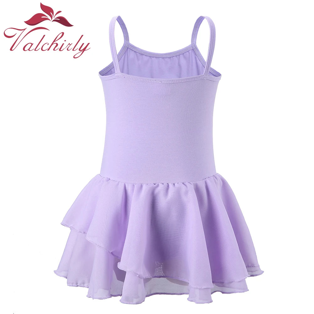 Camisole Ballet Leotards for Girls Ballet Dance Dancewear Gymnastics Leotard Dress