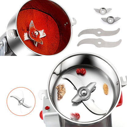 BioloMix 800g 700g Grains Spices Herbals Cereals Coffee Dry Food Grinder Mill Grinding Machine Gristmill Flour Powder crusher