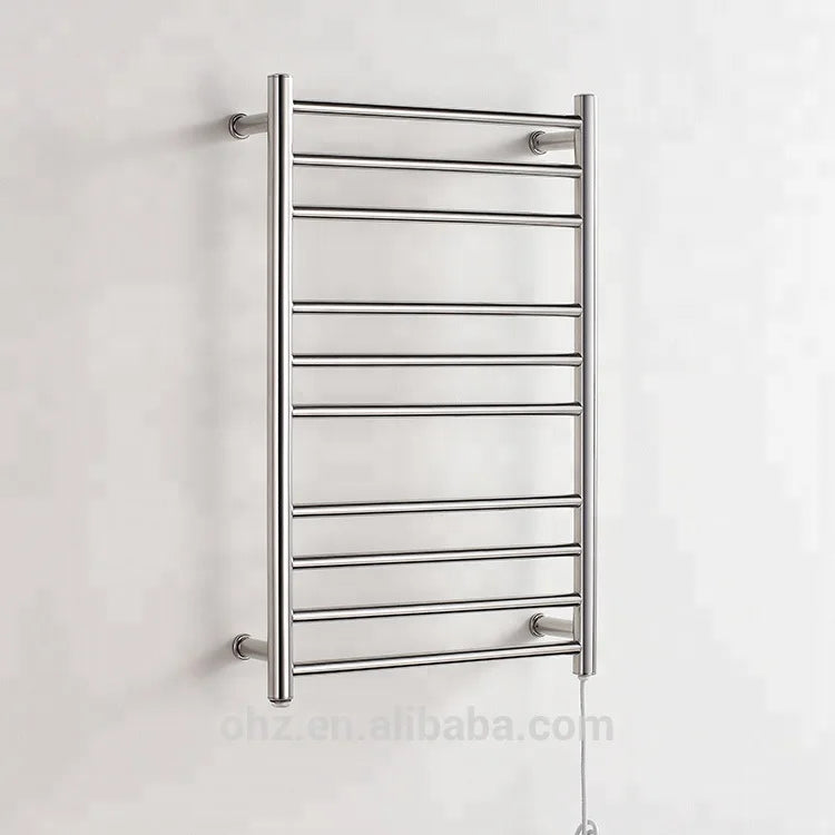 Hot Sale Europe Design Wall Mounted Towel Warmer Stainless Steel Radiator Towel Rail Round Rack