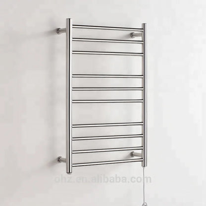 Hot Sale Europe Design Wall Mounted Towel Warmer Stainless Steel Radiator Towel Rail Round Rack