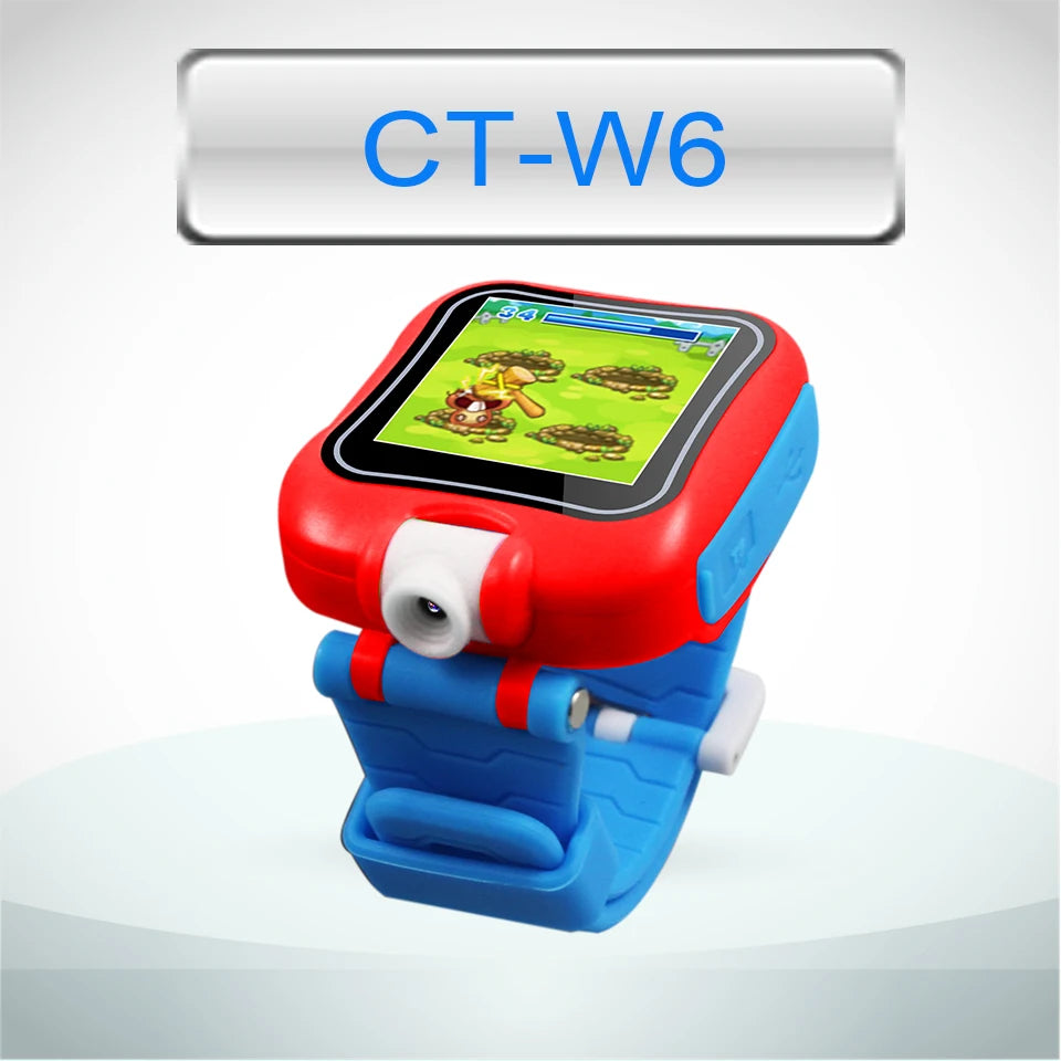 Smartwatch Kids Selfie Cam HD 90 Degree, Take Photos and Videos, 2.0USB Port, Built-in Educational Games