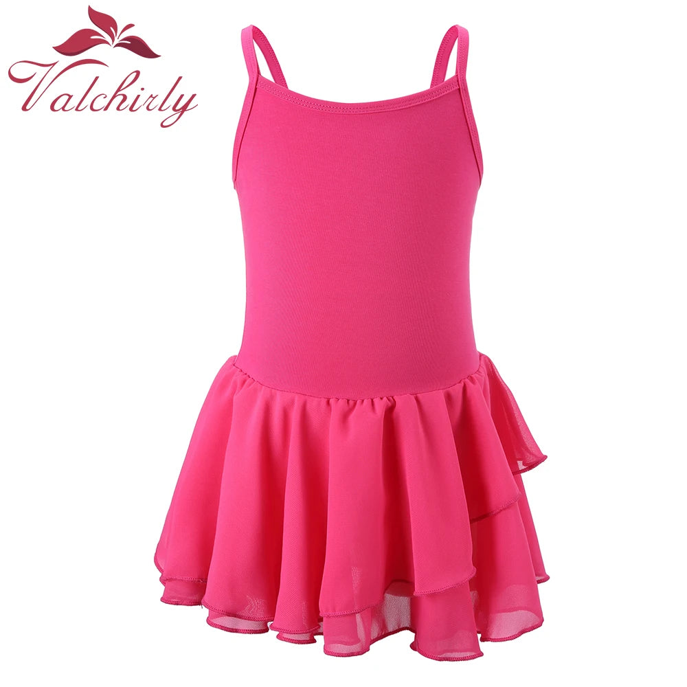 Camisole Ballet Leotards for Girls Ballet Dance Dancewear Gymnastics Leotard Dress