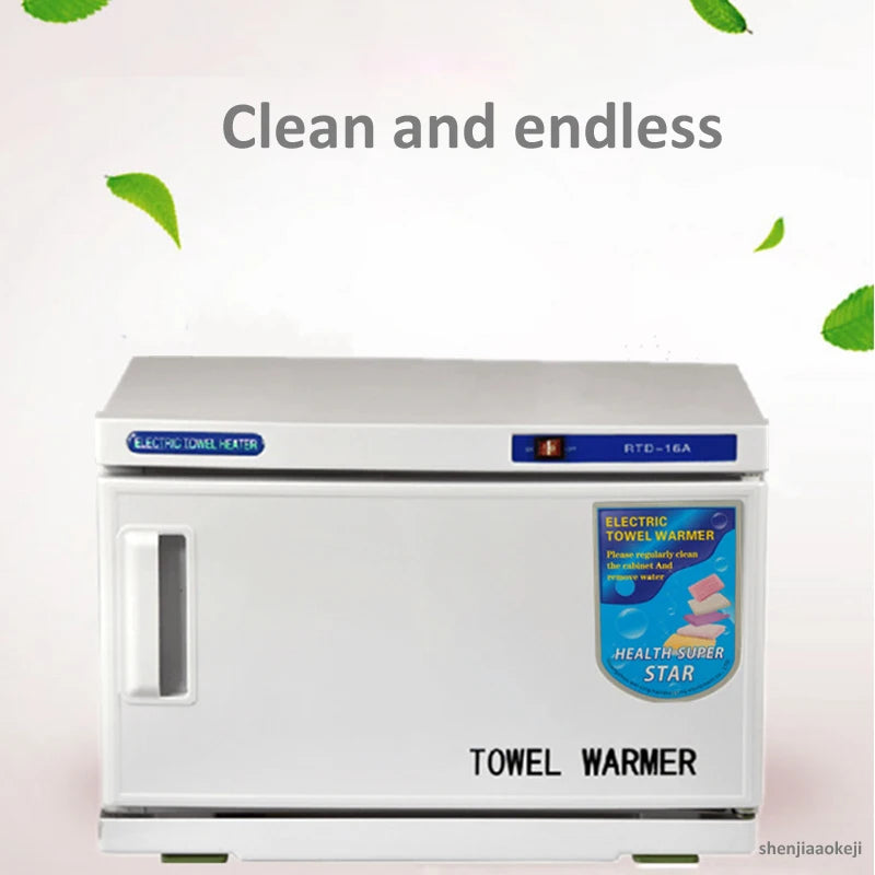 16L towel sterilizer 2 In 1 Towel Warmer sterilization Cabinet for Facial Salon Spa Towel Machine Hot Towel Cabinet  110v/220v