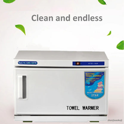 16L towel sterilizer 2 In 1 Towel Warmer sterilization Cabinet for Facial Salon Spa Towel Machine Hot Towel Cabinet  110v/220v