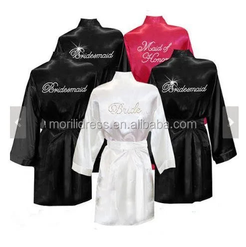 Morili Real Actual Good Quality Wedding Sleeping Party Wear Plus Size White African Bridal Robes MRA183