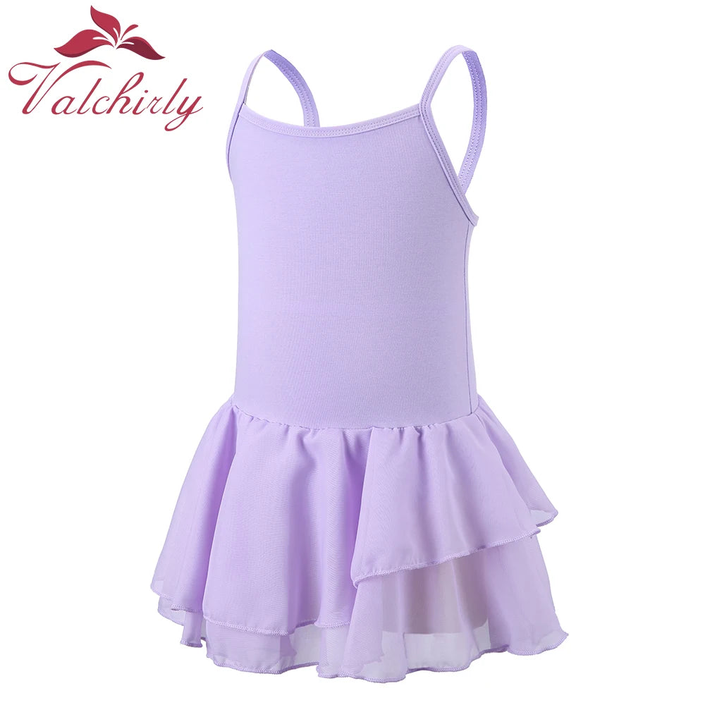Camisole Ballet Leotards for Girls Ballet Dance Dancewear Gymnastics Leotard Dress