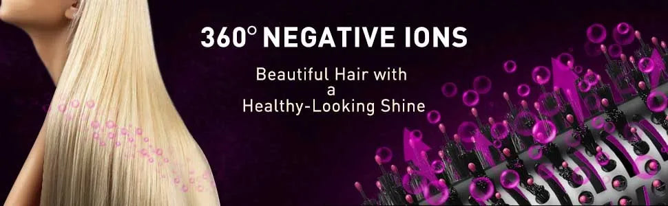 Hot Selling One-Step Hair Dryer and Straightening Comb Electric Fast Heating Blow Dryer Brush for Hotels and Households