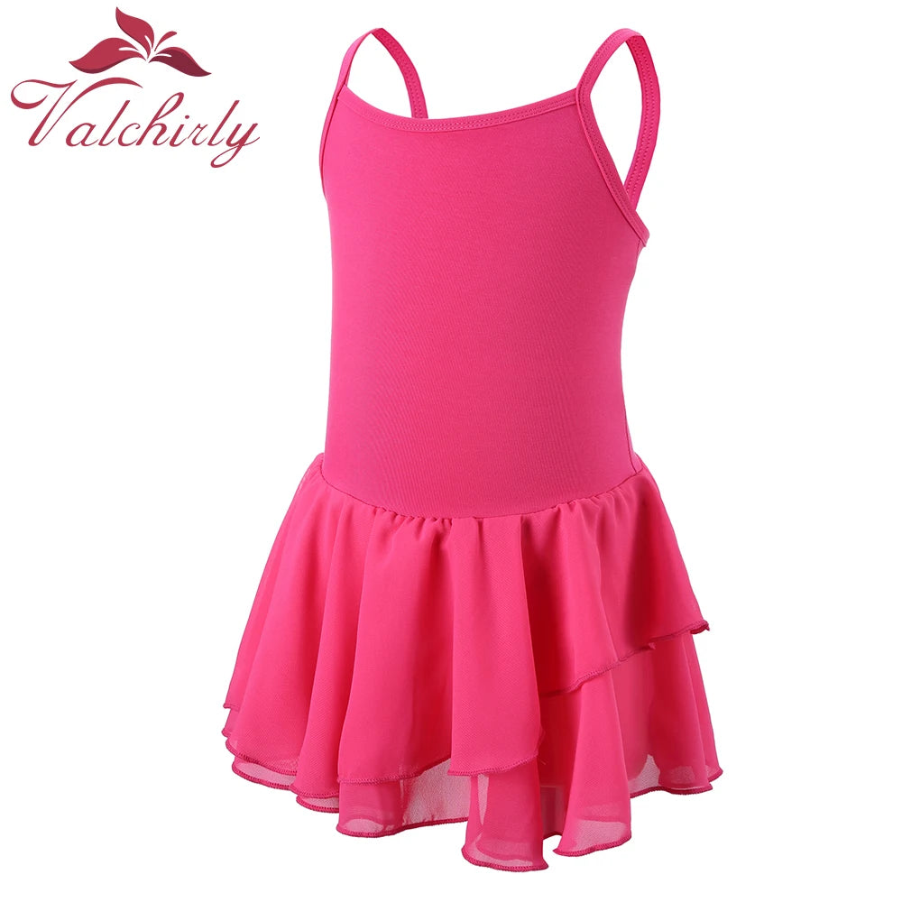 Camisole Ballet Leotards for Girls Ballet Dance Dancewear Gymnastics Leotard Dress