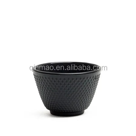 Tea Cup Black Tea Cups Japanese Cast Iron Tea Set Chinese Kung Fu Teacup Handcraft Mugs Set Enameled Interior 2oz/60ml