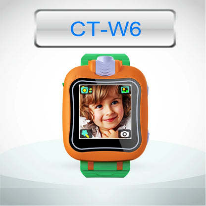 Smartwatch Kids Selfie Cam HD 90 Degree, Take Photos and Videos, 2.0USB Port, Built-in Educational Games