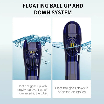 COPOZZ Professional Snorkeling Diving Mask Underwater Scuba Full Face Snorkel Mask Anti Fog Goggles for Adult Swimming Equipment