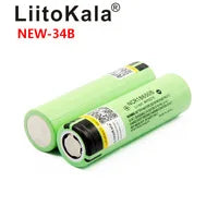 LiitoKala Original NCR18650B 34B 3,7V 18650 3400mAh wiederaufladbarer Lithium-Akku für Taschenlampen