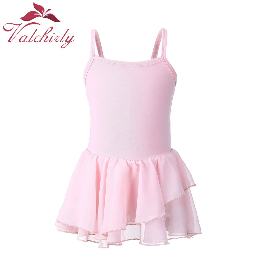 Camisole Ballet Leotards for Girls Ballet Dance Dancewear Gymnastics Leotard Dress