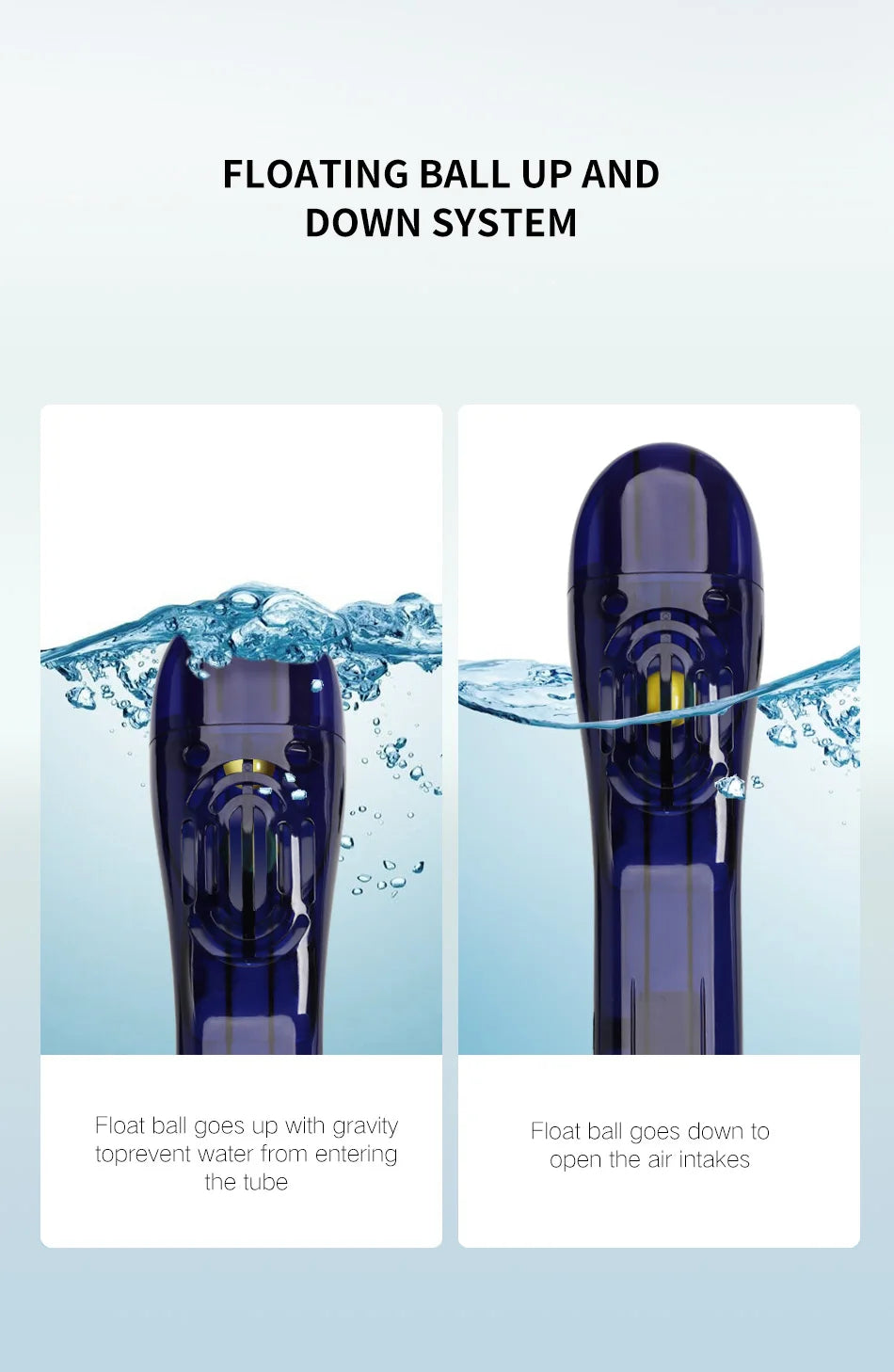 COPOZZ Professional Snorkeling Diving Mask Underwater Scuba Full Face Snorkel Mask Anti Fog Goggles for Adult Swimming Equipment