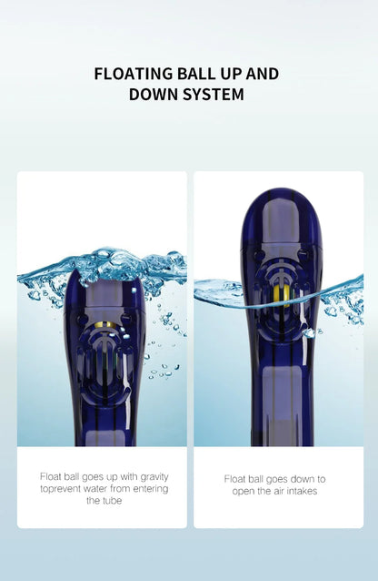 COPOZZ Professional Snorkeling Diving Mask Underwater Scuba Full Face Snorkel Mask Anti Fog Goggles for Adult Swimming Equipment