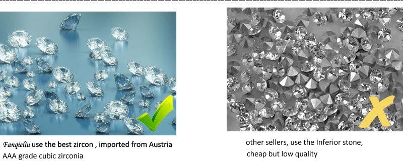 Fanqieliu Stamp 925 Silver Needle CZ Zircon Cross Hoop Earrings For Woman New Jewelry Girl Gift Trendy FQL21473