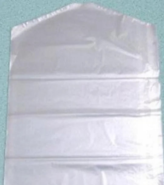 Customized Wholesale Big Personalized Waterproof  White Plastic clear  Garment Packing Dust Cover Bags Rolling