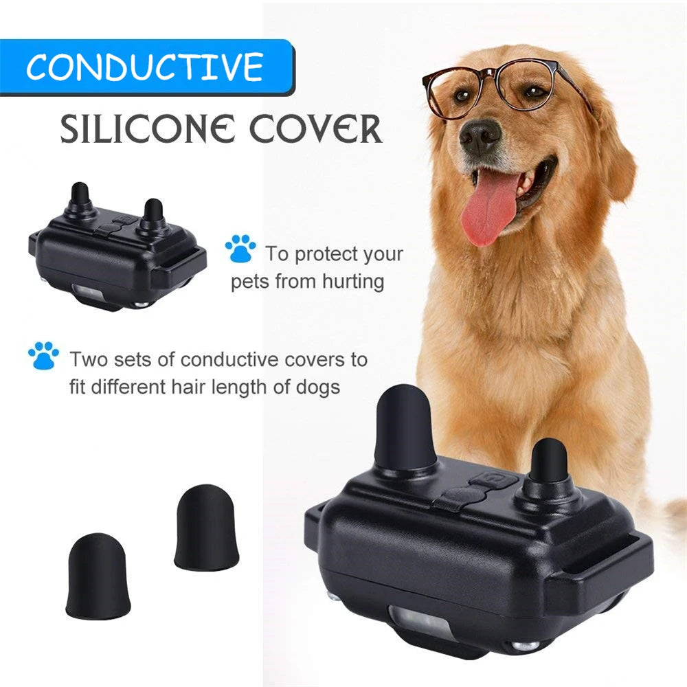 Waterproof 800m Electric Pet Training & Behavior Products Bark Collars Remote Control Rechargeable