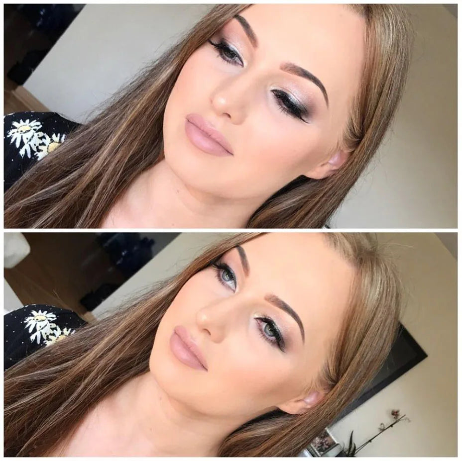 Kimcci Natural Fake Eye Lashes 60pcs 8/10/12/14mm Makeup Individual Cluster Eye Lashes Grafting Fake False Eyelashes Faux Cilias